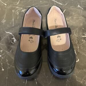 Olive & Edie Francis Mary Jane Flat Shoes‎ Kids Size 3 Black